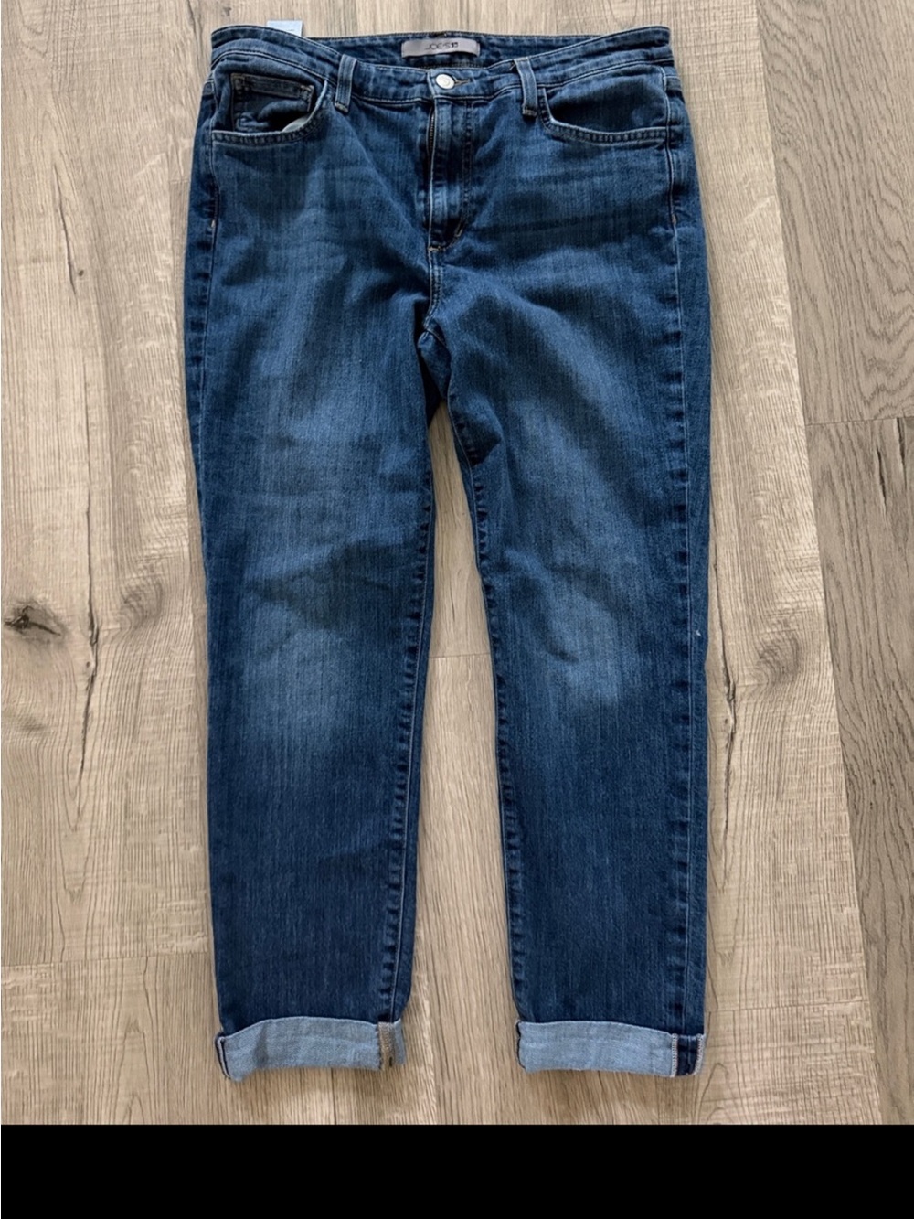 Joe's Jeans Slim Straight Mid Wash Blue Denim boyfriend slim size 30/10